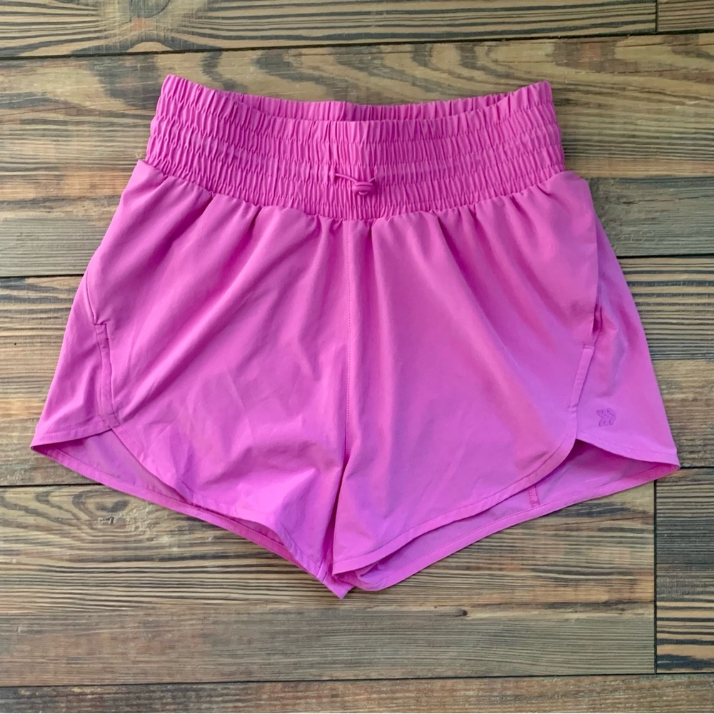 Lilac cute athletic shorts